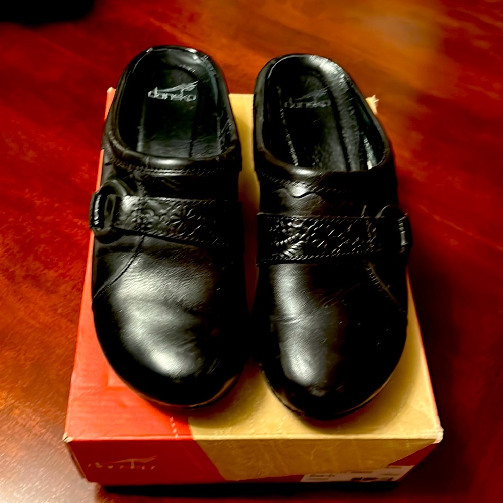 Dansko Black Clogs